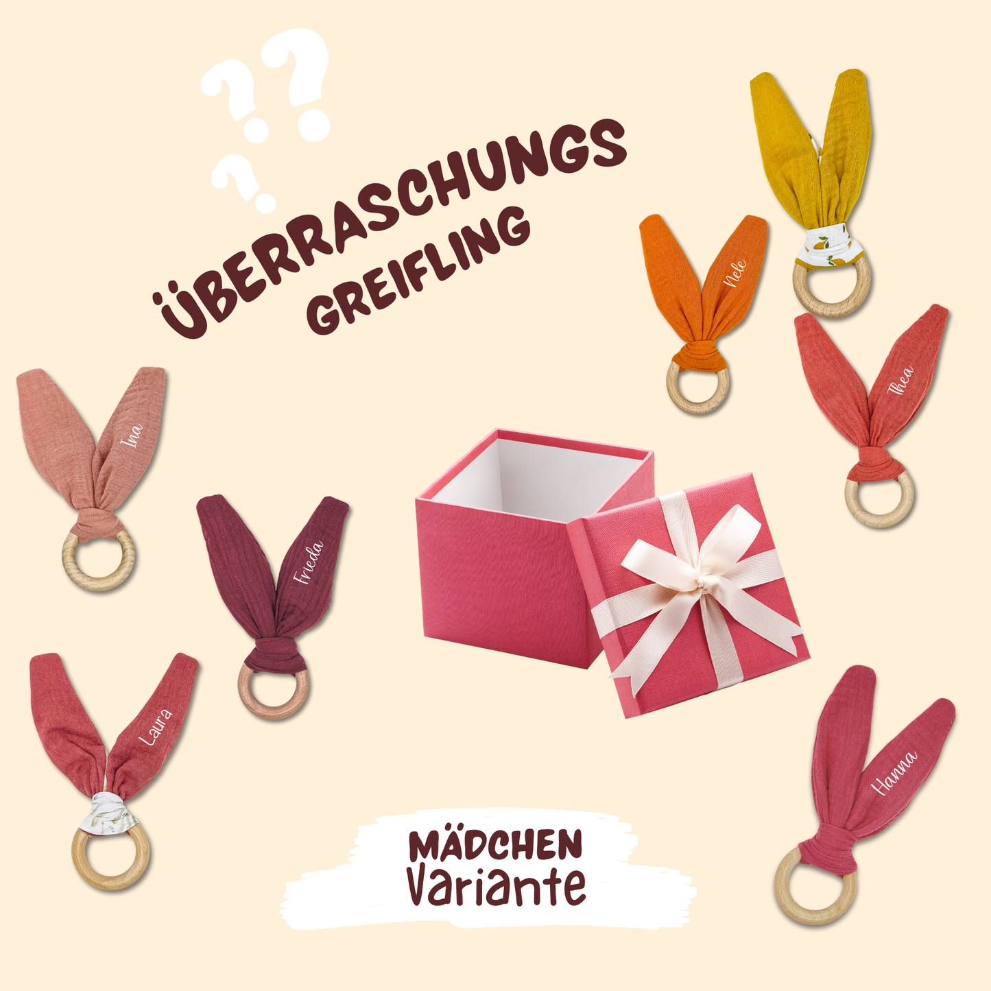 Überraschungs-Greifling Mädchen