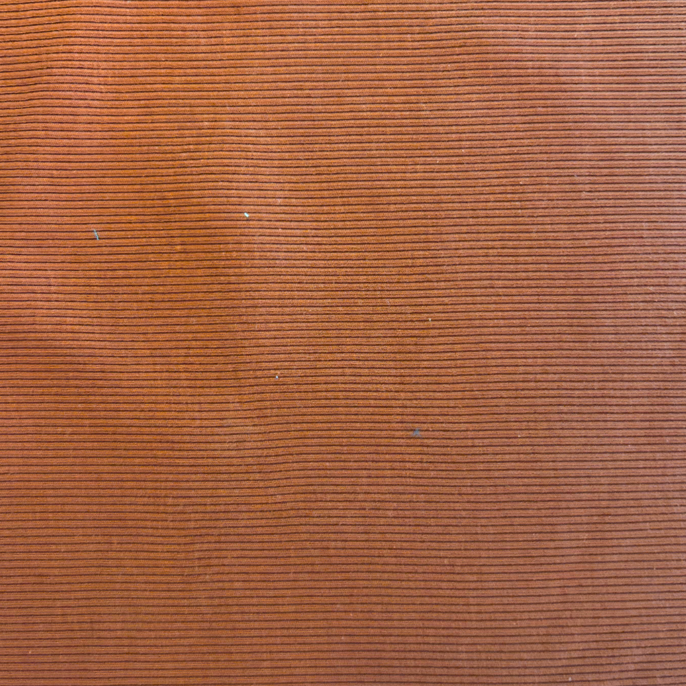 Rippstrick Jersey – Kupfer/Braun