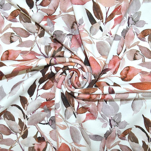 Baumwolljersey Blätter