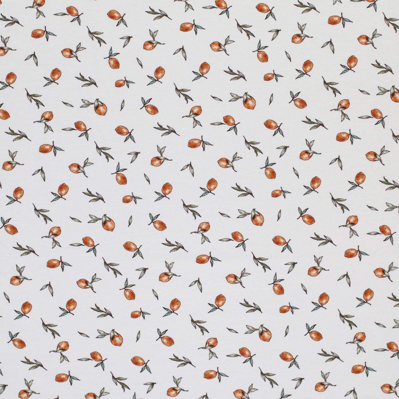 Baumwolljersey Vintage Zitrone