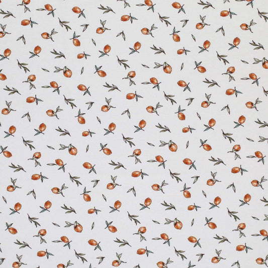 Baumwolljersey Vintage Zitrone